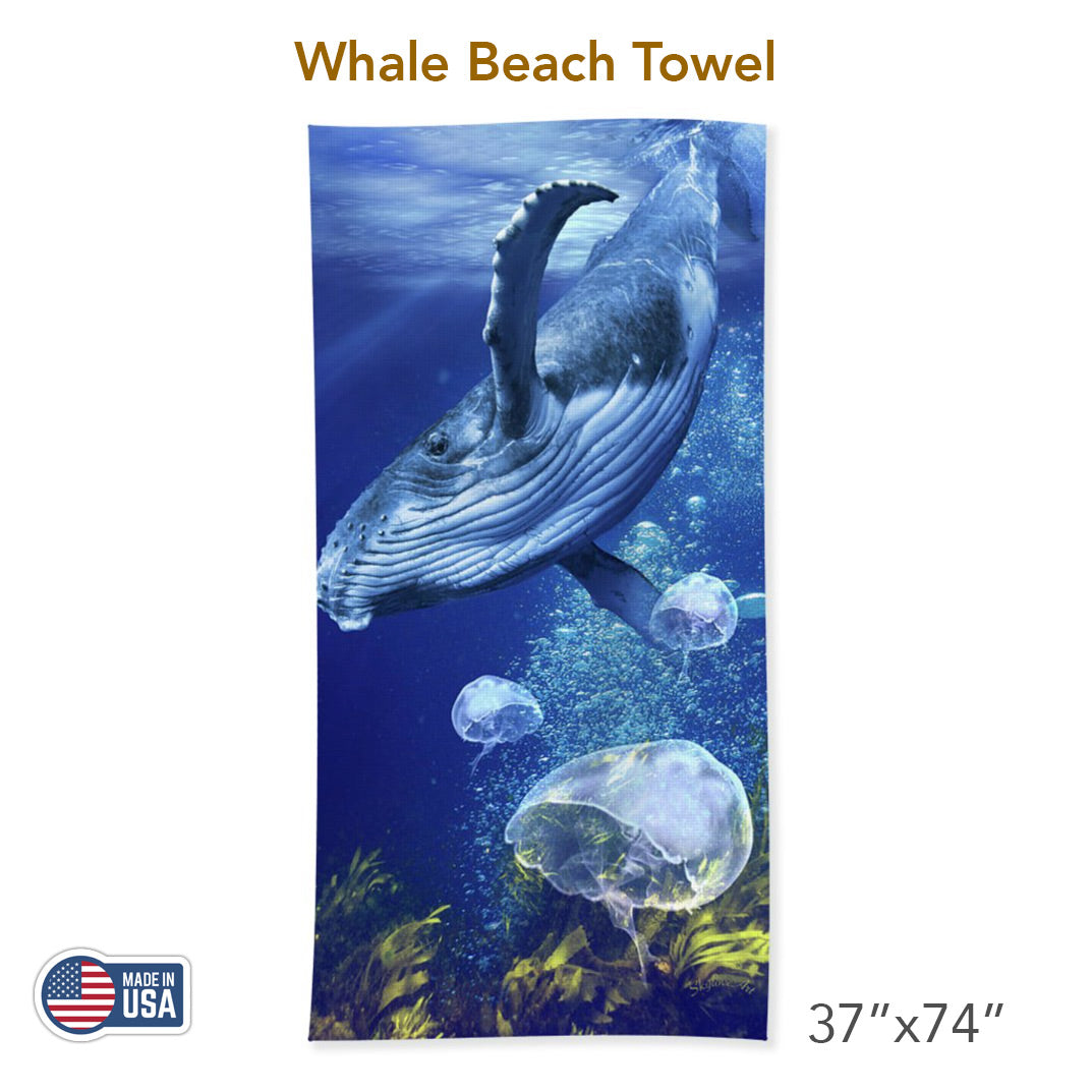 Whale Beach Towel