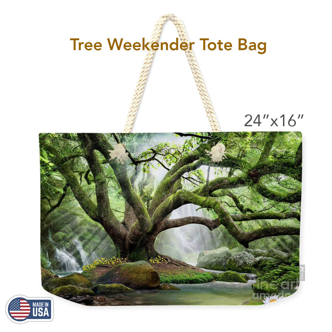 Tree Weekender Tote Bag