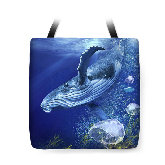 Whale Tote Bag